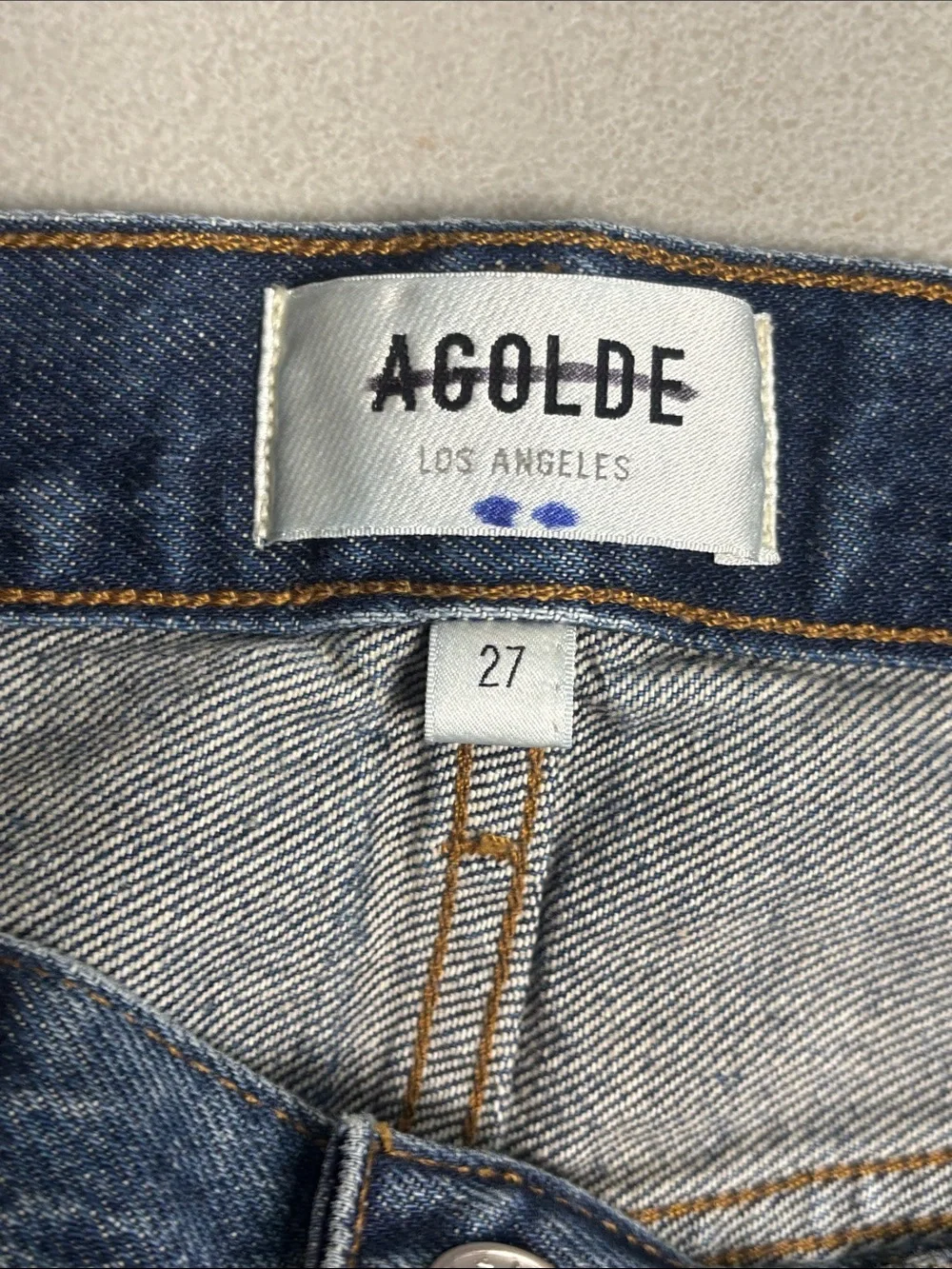 AGOLDE 90's Pinch Waist Jeans  Straight Leg High Rise